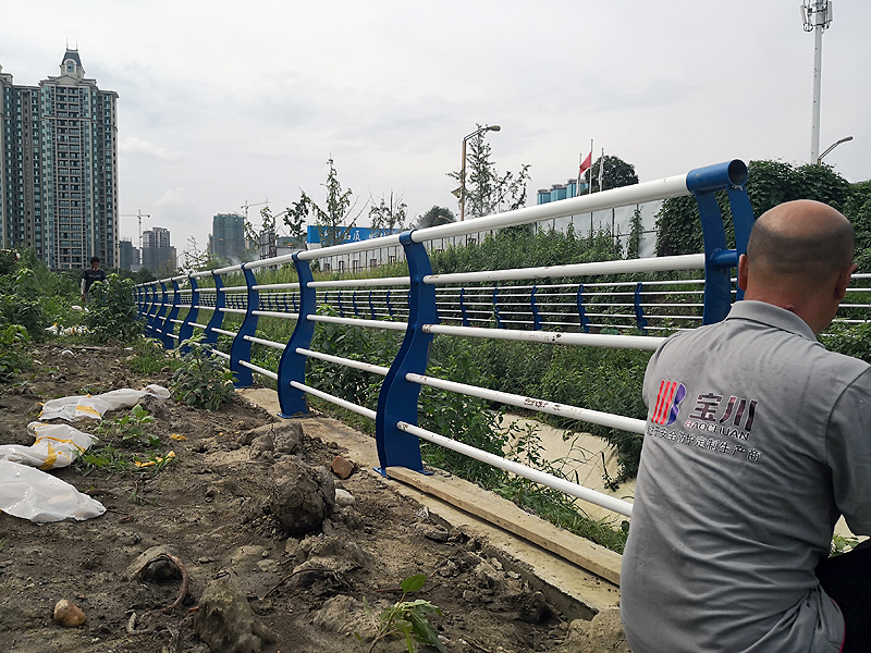 青白江河道护栏