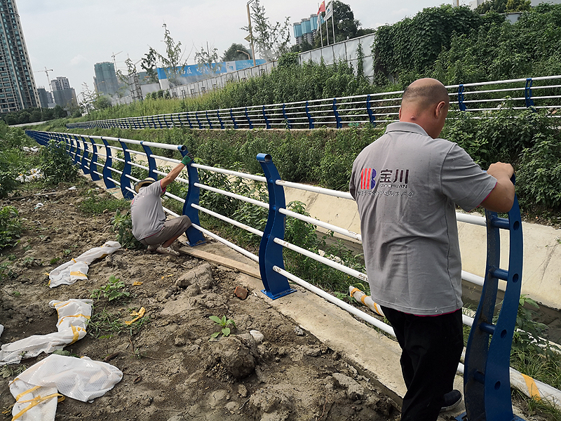 青白江河道护栏